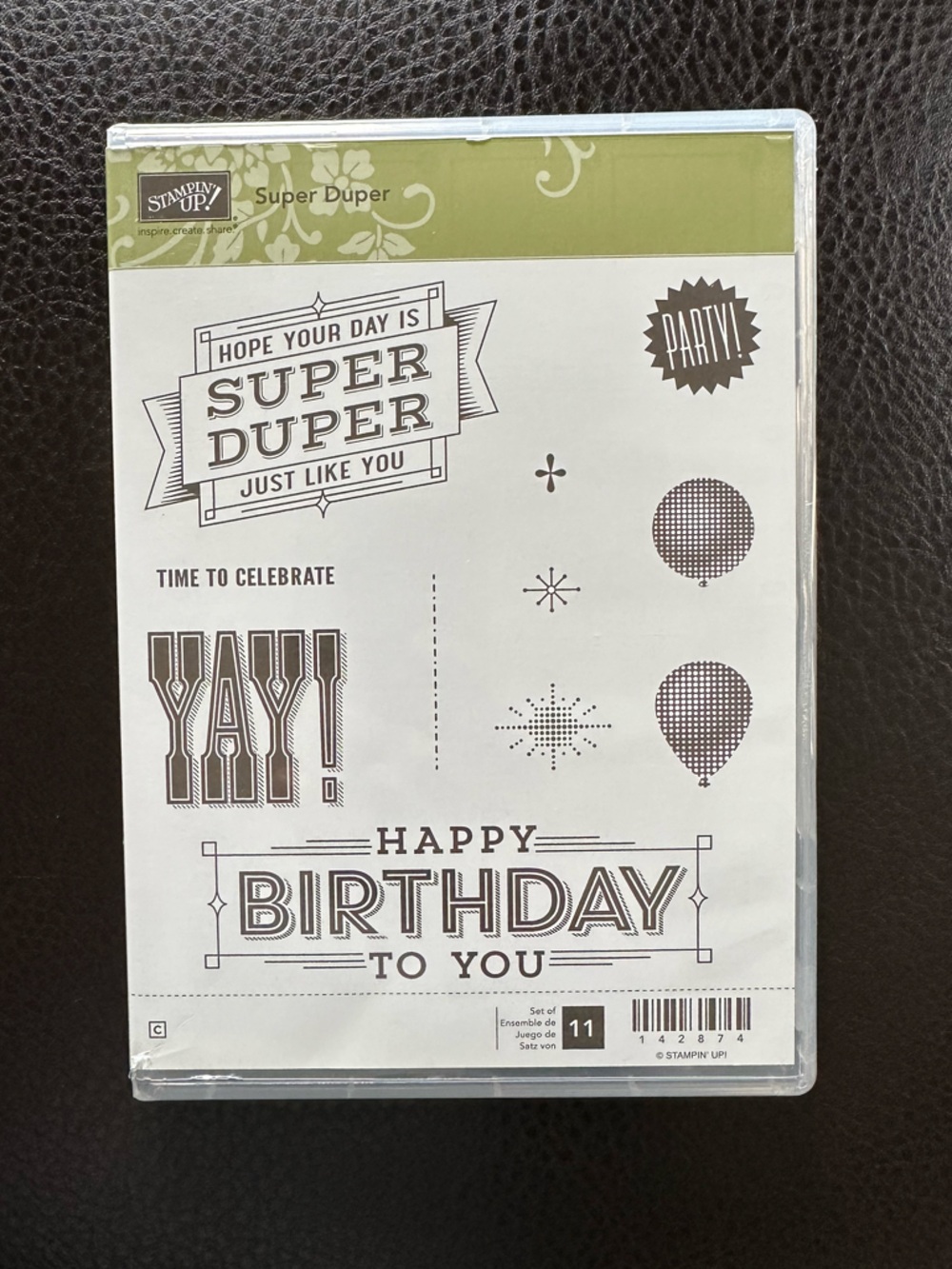 NWT Stampin’ Up! Super Duper Stamp Set
